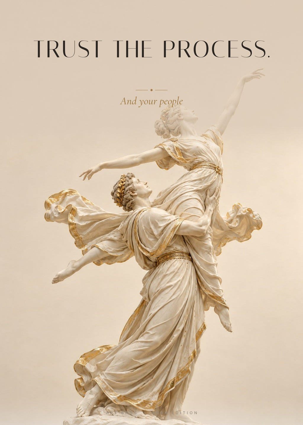Trust the Process – Duett Poster – Art Bros