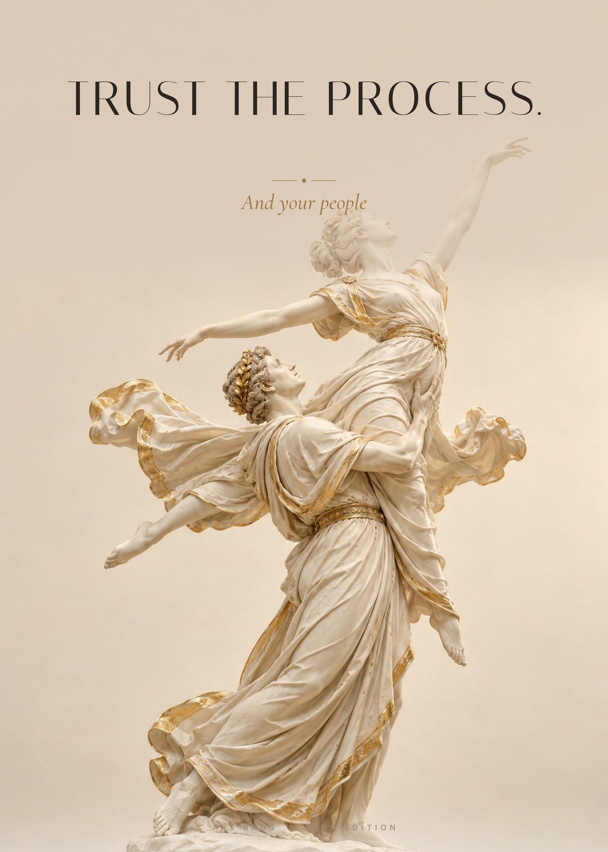 Trust the Process – Duett Poster – Art Bros