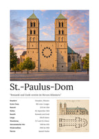St.-Paulus-Dom Wandbild – Kunstdruck – Art Bros