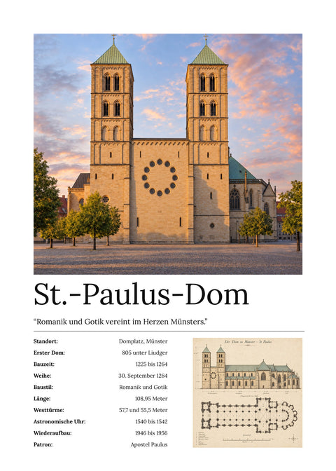 St.-Paulus-Dom Wandbild