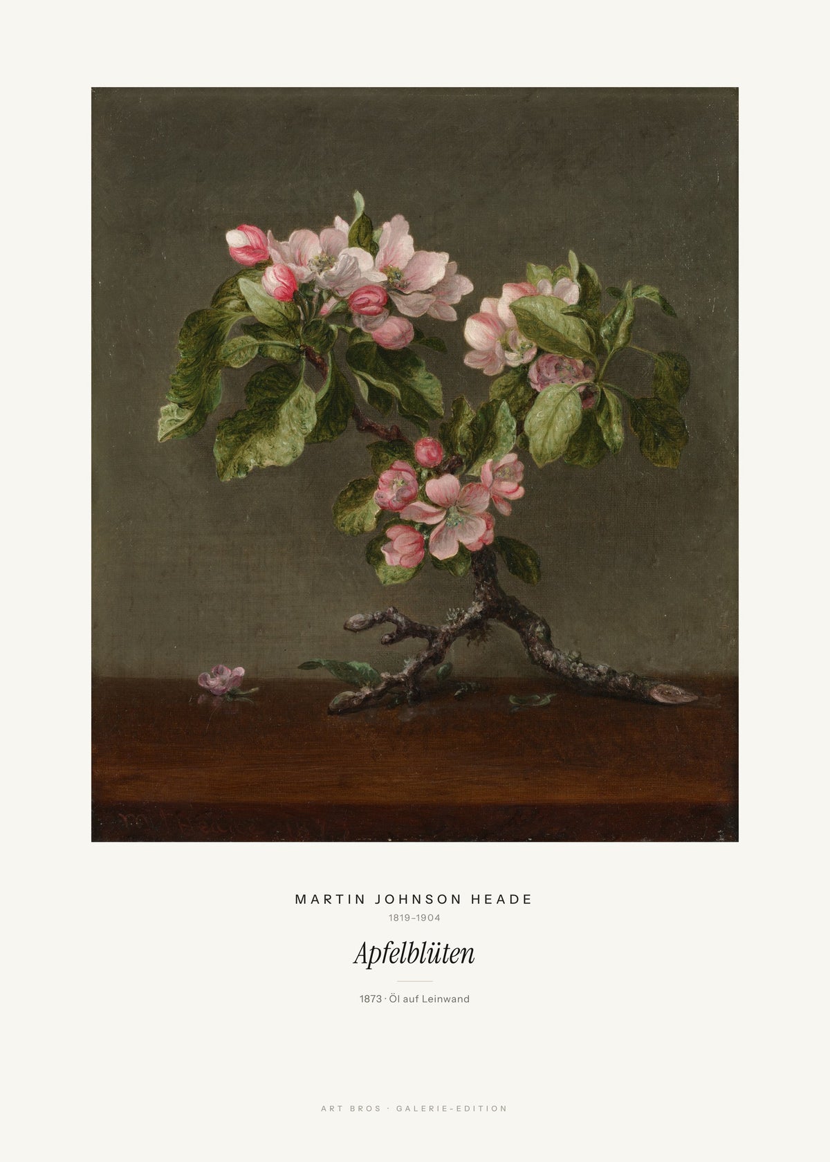 Apfelblüten – Martin Johnson Heade – Kunstdruck – Art Bros