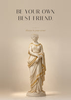 Be Your Own Best Friend – Eigene Hand Poster – Art Bros