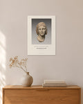 Kopf Alexanders des Großen – Griechisch, hellenistisch (Alexandria) – 30 × 42 cm ohne Rahmen – Raumansicht – Art Bros