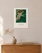 In den Wellen (Dans les Vagues) – Paul Gauguin – 30 × 42 cm ohne Rahmen – Raumansicht – Art Bros