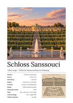 Schloss Sanssouci Wandbild – Kunstdruck – Art Bros