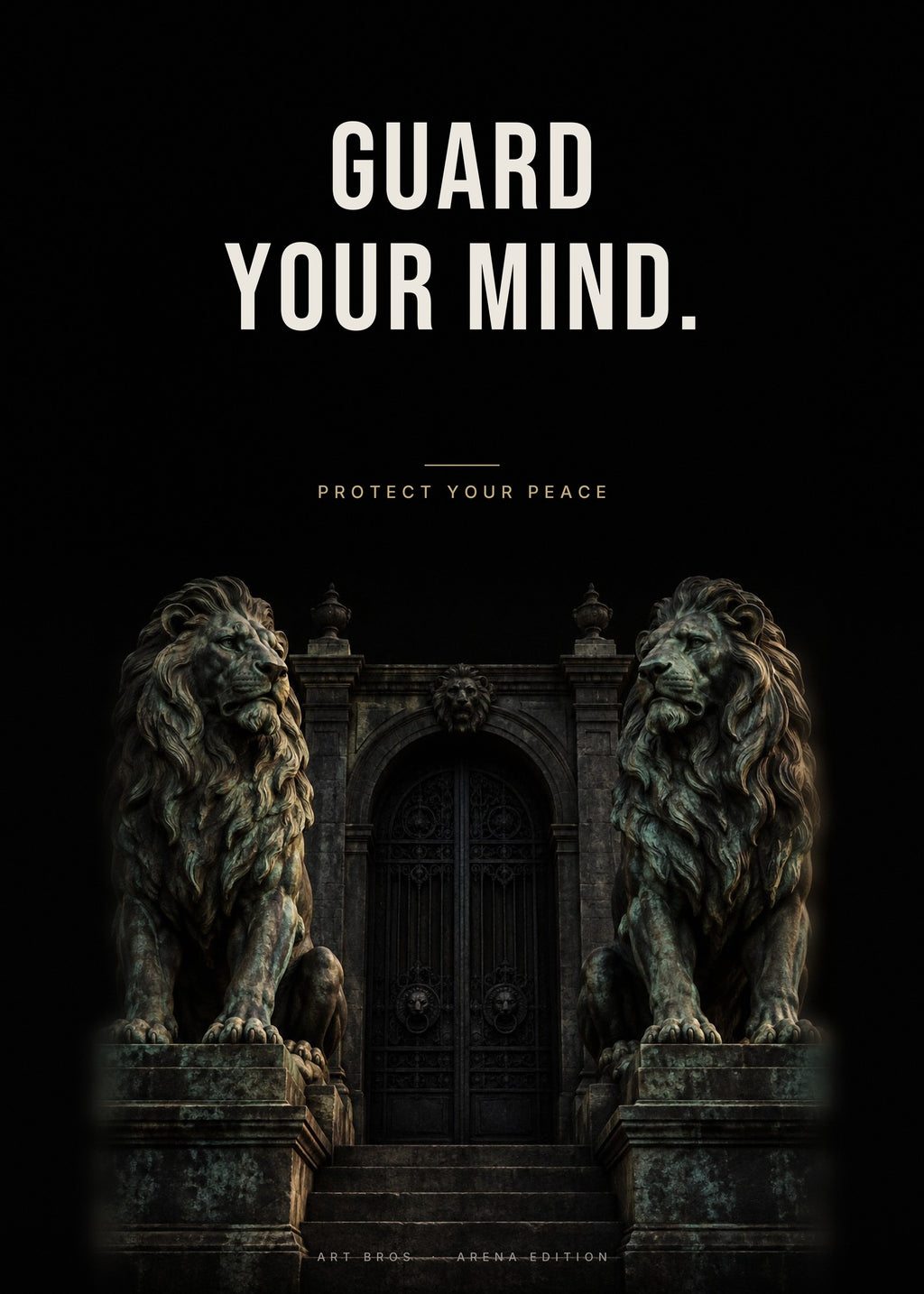 Guard Your Mind – Torwächter Poster – Art Bros