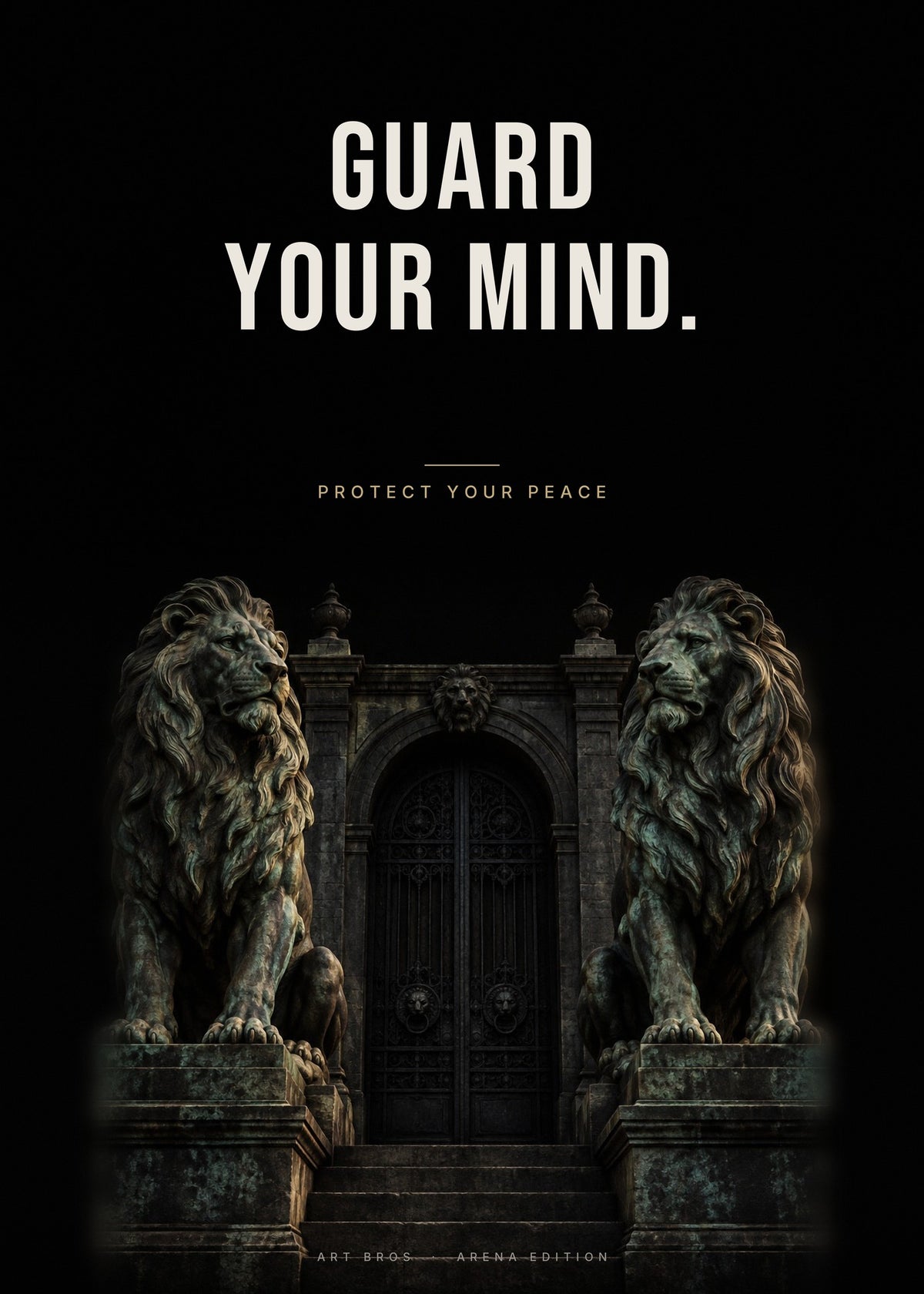 Guard Your Mind – Torwächter Poster – Art Bros