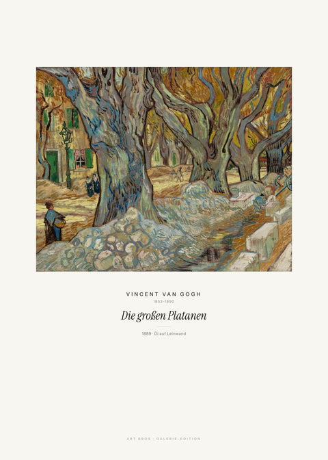 Die großen Platanen – Vincent van Gogh