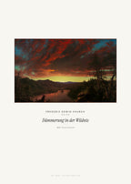 Dämmerung in der Wildnis – Frederic Edwin Church – Kunstdruck – Art Bros
