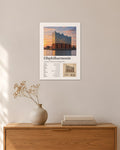 Elbphilharmonie Wandbild – 30 × 42 cm ohne Rahmen – Raumansicht – Art Bros