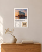 Elbphilharmonie Wandbild – 30 × 42 cm ohne Rahmen – Raumansicht – Art Bros