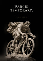 Pain Is Temporary – Radfahrer Poster – Art Bros