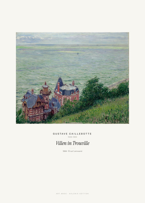 Villen in Trouville – Gustave Caillebotte