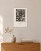 Melencolia I – Albrecht Dürer – 30 × 42 cm ohne Rahmen – Raumansicht – Art Bros