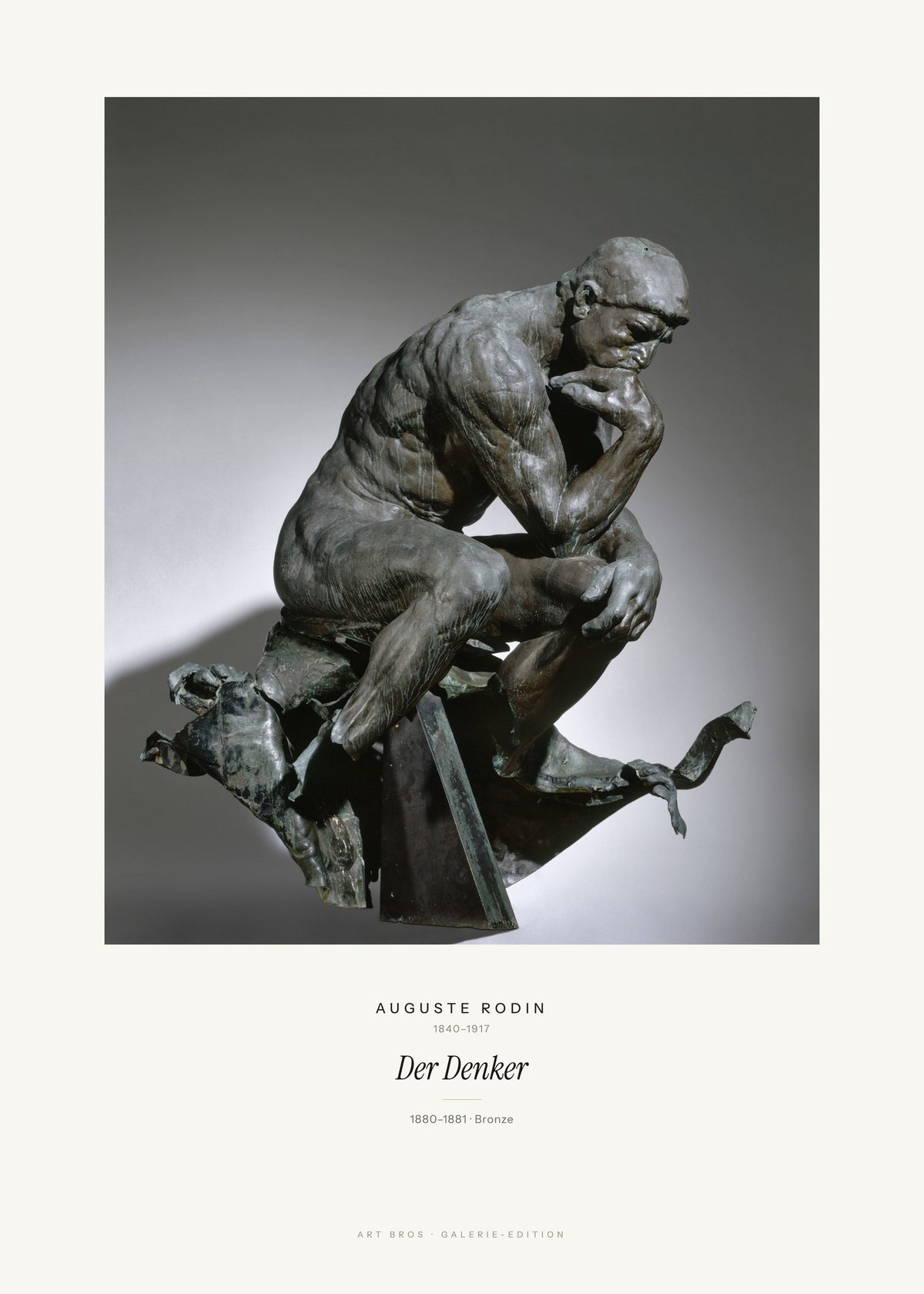 Der Denker – Auguste Rodin – Kunstdruck – Art Bros