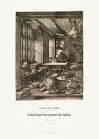 Der heilige Hieronymus im Gehäus – Albrecht Dürer – Kunstdruck – Art Bros