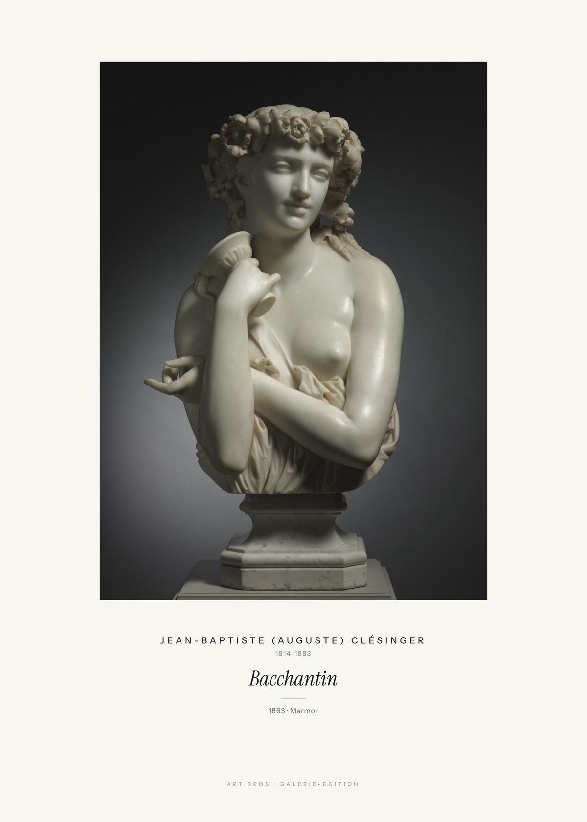 Bacchantin – Jean-Baptiste (Auguste) Clésinger – Kunstdruck – Art Bros