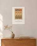 Documents Décoratifs: Orientalischer Mohn – Alfons Mucha – 30 × 42 cm ohne Rahmen – Raumansicht – Art Bros