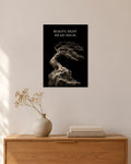 Roots Deep. Head High – Baum Poster – 30 × 42 cm ohne Rahmen – Raumansicht – Art Bros
