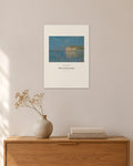 Ebbe in Pourville bei Dieppe – Claude Monet – 30 × 42 cm ohne Rahmen – Raumansicht – Art Bros