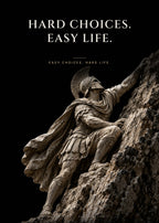 Hard Choices. Easy Life – Aufstieg Poster – Art Bros