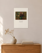Rosen in einer Vase – Pierre-Auguste Renoir – 30 × 42 cm ohne Rahmen – Raumansicht – Art Bros
