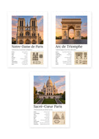 Paris Bundle – 3er-Set Wandbilder – Kunstdruck – Art Bros