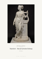 Terpsichore – Muse der lyrischen Dichtung – Antonio Canova – Kunstdruck – Art Bros