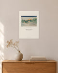 Spiegelung im Misaka-See – Katsushika Hokusai – 30 × 42 cm ohne Rahmen – Raumansicht – Art Bros