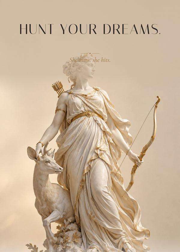 Hunt Your Dreams – Artemis Poster – Art Bros