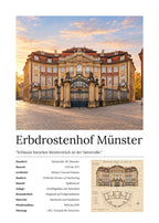 Erbdrostenhof Münster Wandbild – Kunstdruck – Art Bros
