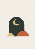 Luna No. 06 – Abstraktes Wandbild – Kunstdruck – Art Bros