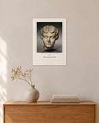 Bildnis der Kaiserin Faustina – Römisch – 30 × 42 cm ohne Rahmen – Raumansicht – Art Bros
