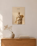 Grow – Demeter Poster – 30 × 42 cm ohne Rahmen – Raumansicht – Art Bros