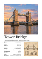 Tower Bridge Wandbild – Kunstdruck – Art Bros