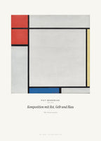 Komposition mit Rot, Gelb und Blau – Piet Mondrian – Kunstdruck – Art Bros