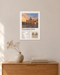 Petersdom Rom Wandbild – 30 × 42 cm ohne Rahmen – Raumansicht – Art Bros