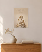 Glow Up – Schmetterlinge Poster – 30 × 42 cm ohne Rahmen – Raumansicht – Art Bros