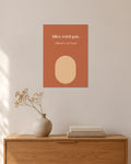 „Alles wird gut“ – Spruch-Poster – 30 × 42 cm ohne Rahmen – Raumansicht – Art Bros