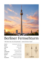 Berliner Fernsehturm Wandbild – Art Bros